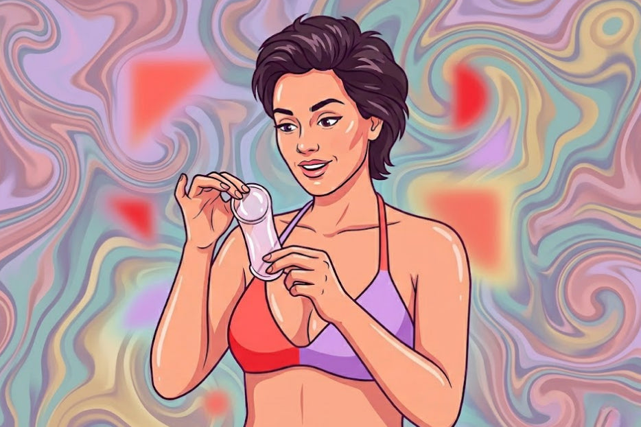 Kondome für Frauen: Dos und Don'ts | Es ist ein anderes Kondom, mal sehen, wie es funktioniert.
