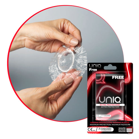 Uniq Free Kondome Pack 3
