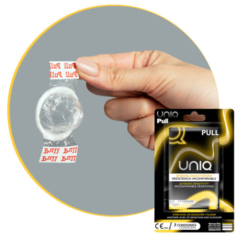 Uniq Pull Kondome Pack 3