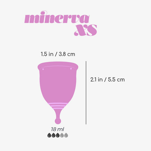 Crushious Minerva XS wiederverwendbare Menstruationstasse