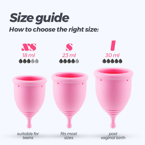 Crushious Minerva XS wiederverwendbare Menstruationstasse