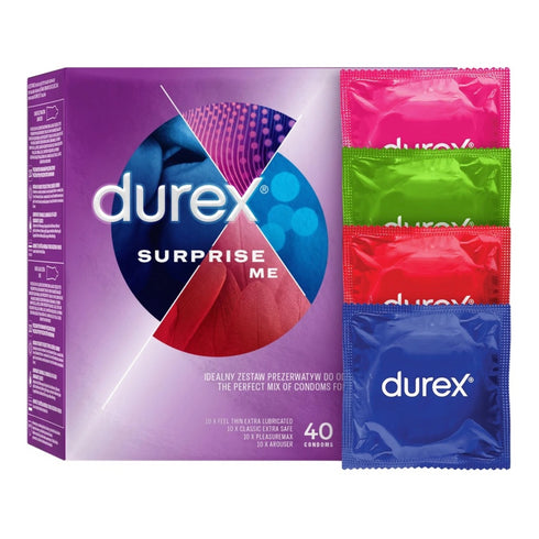 Durex Überraschungsbox mit 40 Stück