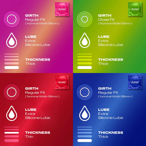 Durex Überraschungsbox mit 40 Stück