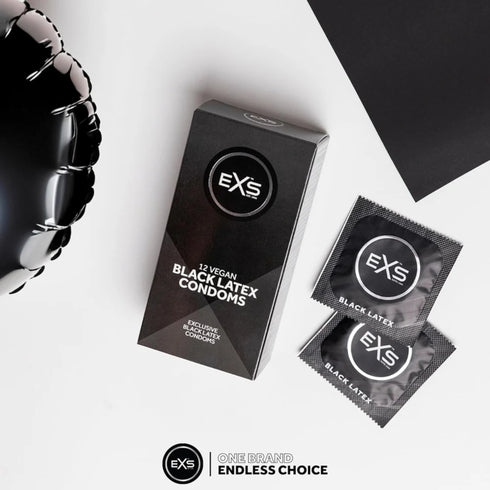EXS Black Latex 12 Pack