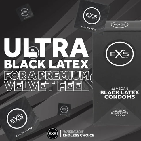 EXS Black Latex 48 Pack