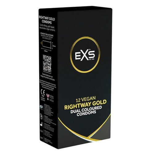 EXS Rightway Gold, zweifarbige Schachtel mit 12 Stück