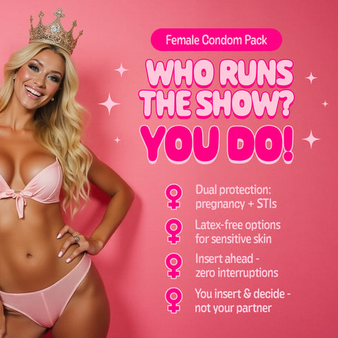 Female Condoms Sampler Pack