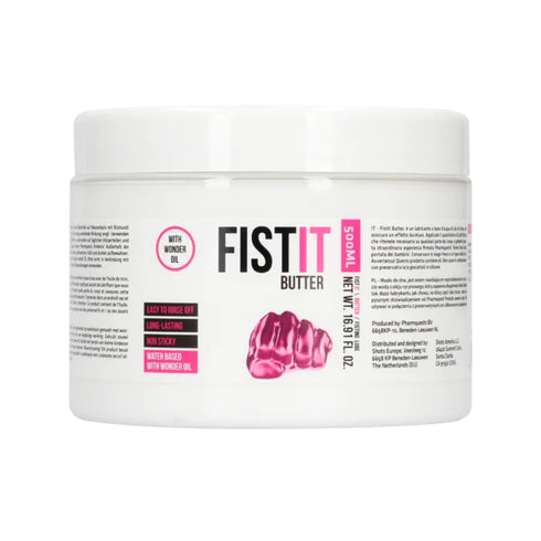 Fist It Gleitbutter auf Wasserbasis, 480 ml