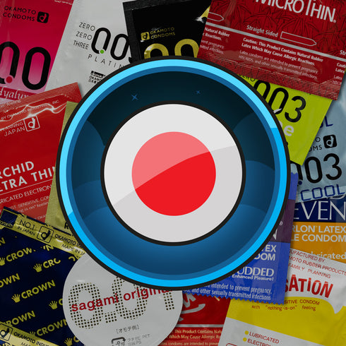 Japanische Kondome Sampler Pack