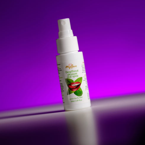 MyLove Deep Throat Pleasure Oral Spray Green Tea & Mint 1.7 fl oz