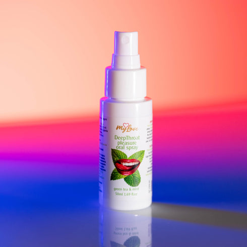MyLove Deep Throat Pleasure Oral Spray Green Tea & Mint 1.7 fl oz