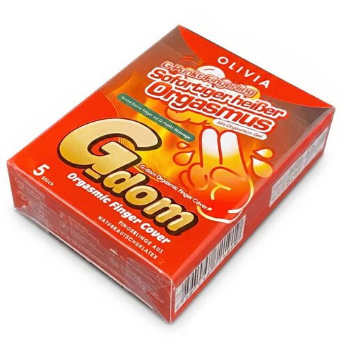 Olivia G-Dom Orgasmic Finger Cover 5 Pack