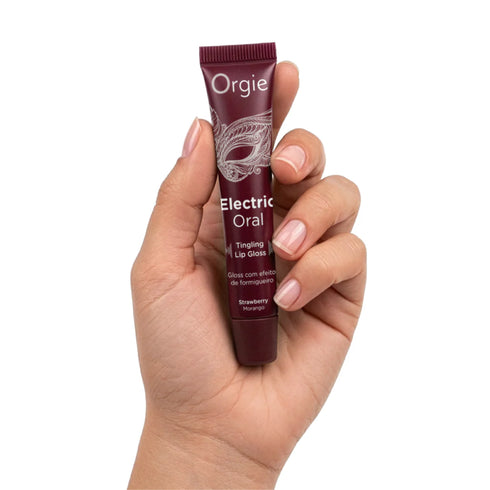 Orgie Electric Oral prickelnder Lippenglanz Erdbeere 10 ml