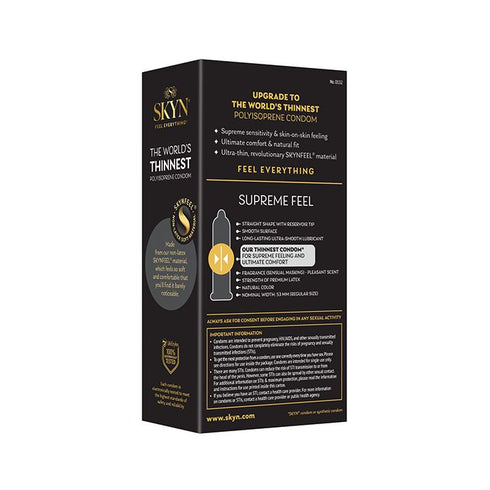 SKYN Supreme Feel Box 10