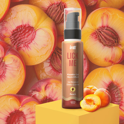 intt Lick Me Peach Warming Gel 1.6 fl.oz