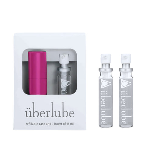 überlube Black Good-to-Go Traveller Set & zwei Nachfüllpackungen 15ml