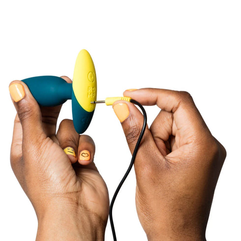 ROMP Bass vibrierender Analplug Türkis