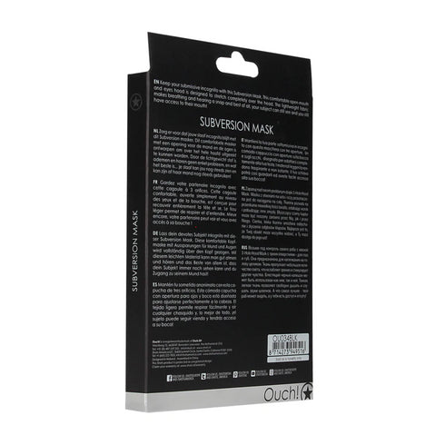 Shots Autsch! Subversion Maske