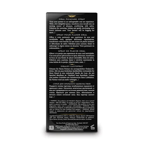 Shunga Wellen des Vergnügens Oralsex-Spray Prickelnder Erdbeerwein 0.66 fl oz