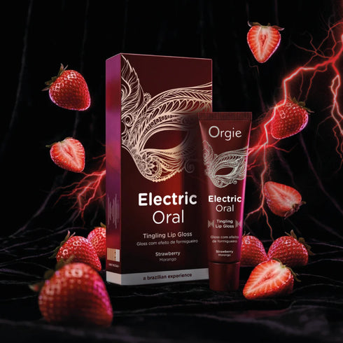 Orgie Electric Oral prickelnder Lippenglanz Erdbeere 10 ml