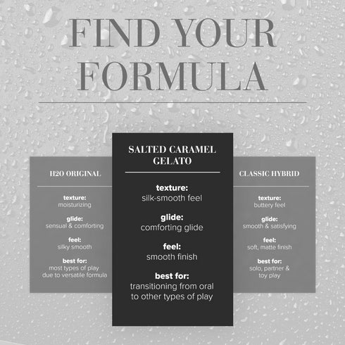 JO Gelato gesalzenes Karamell auf Wasserbasis