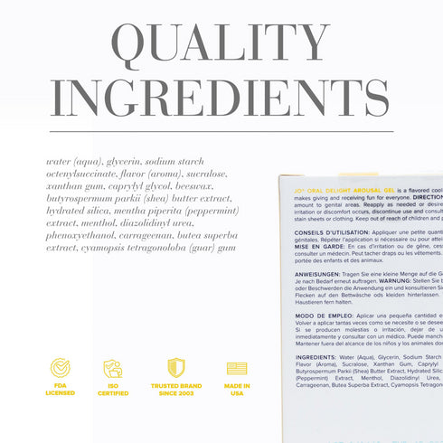 System JO Vanilla Delight Erregungsgel 30 ml