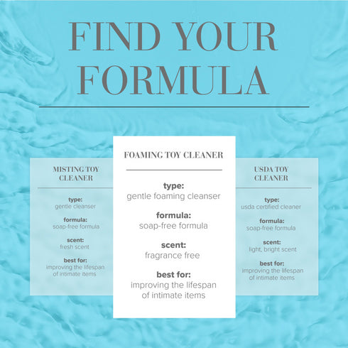 JO Refresh Schäumender Spielzeugreiniger ohne Duftstoffe