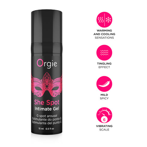 Orgie She Spot Intimo Gel 15ml