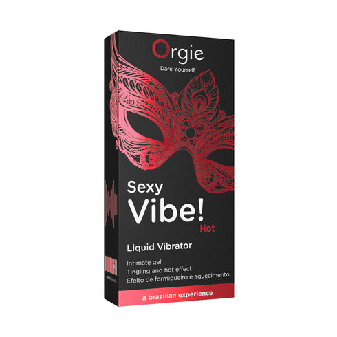 Orgie Sexy Vibe! Heißes Gel 15ml