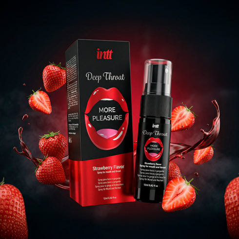 intt Deep Throat Erdbeer Oral Spray 12,5 ml