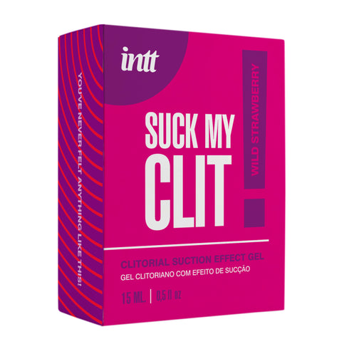 intt Suck My Clit Wild Strawberry Saugeffekt Gel 15 ml