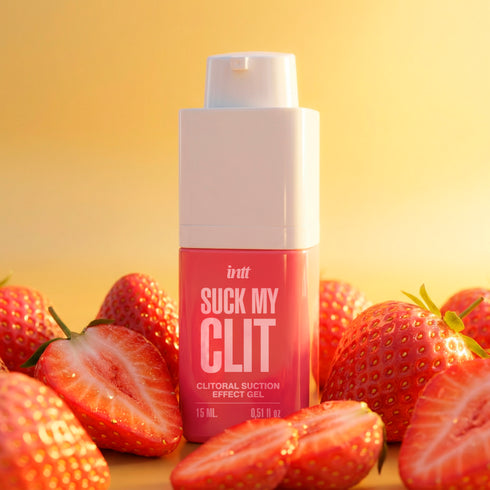 intt Suck My Clit Wild Strawberry Saugeffekt Gel 15 ml