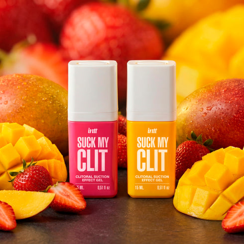 intt Suck My Clit Wild Strawberry Saugeffekt Gel 15 ml
