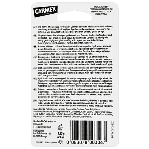 Carmex Lippenbalsam Click Stick 4,25 g