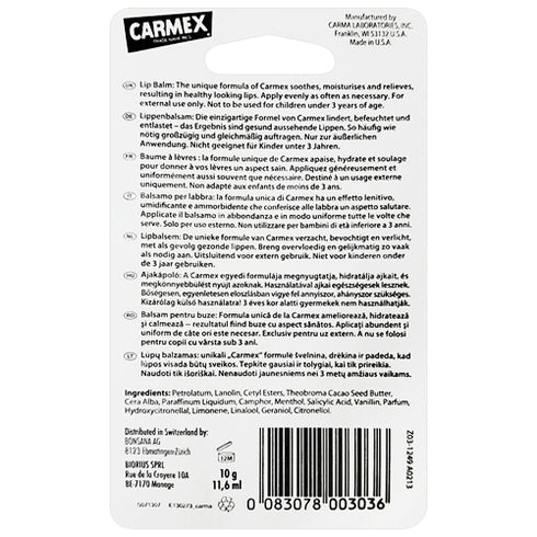 Carmex Lippenbalsam Tube 10g