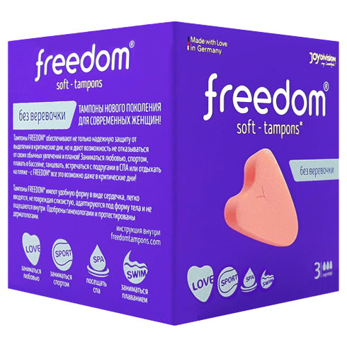 Freedom Soft Tampons Normal Box 3
