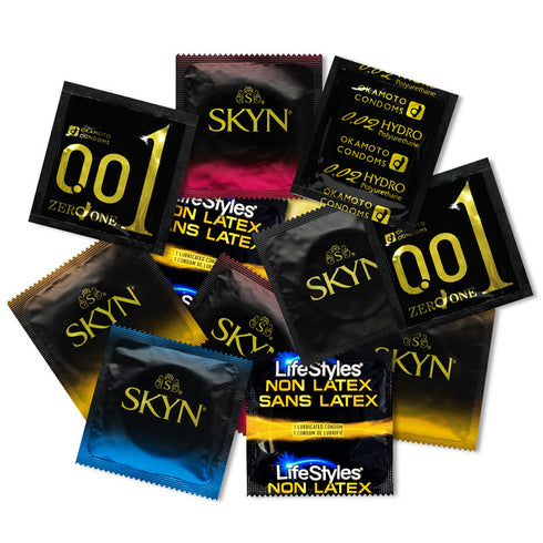 Latexfreie Kondome Sampler Pack