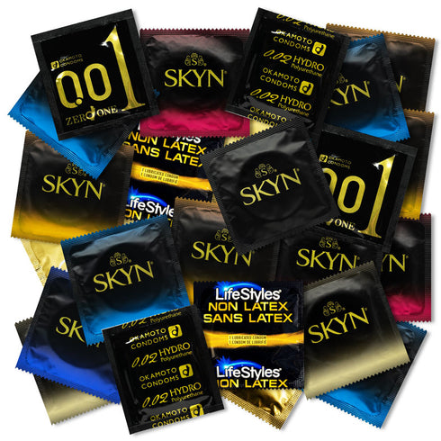 Latexfreie Kondome Sampler Pack