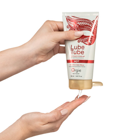 Orgie Lube Tube HOT Intimgel 150ml