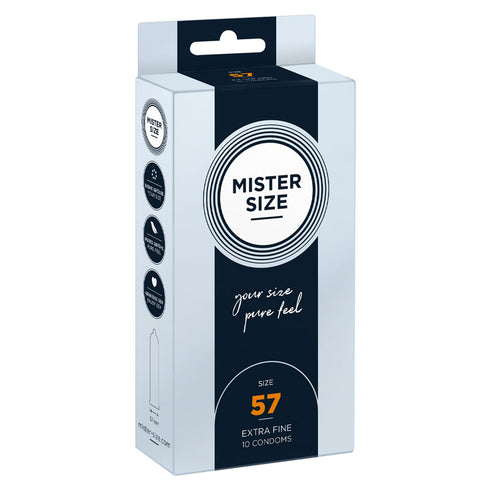 Mister Size 57mm Box 10