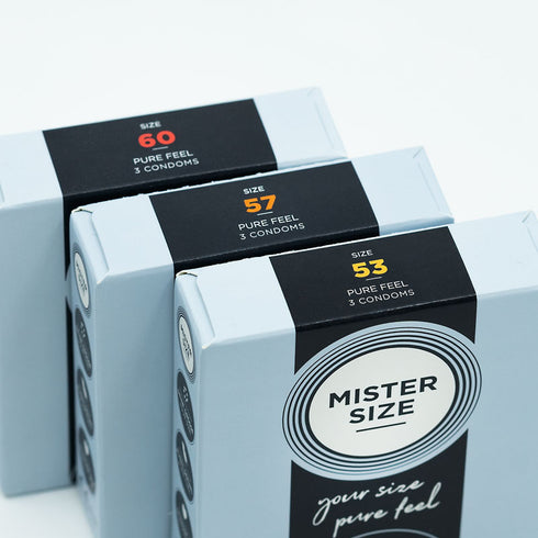 Mister Size Regular Kondome Sampler 3 Schachteln x 3