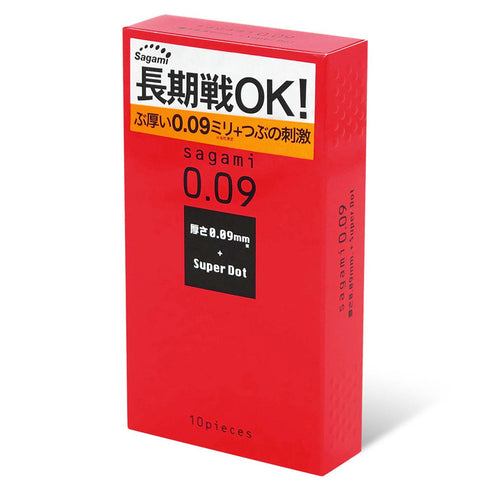 Sagami 0,09 Super Dot Box 10