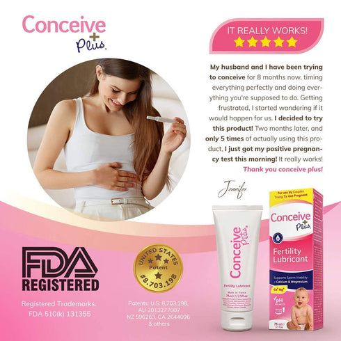 Sasmar Conceive Plus Fruchtbarkeitsschmiermittel 75ml