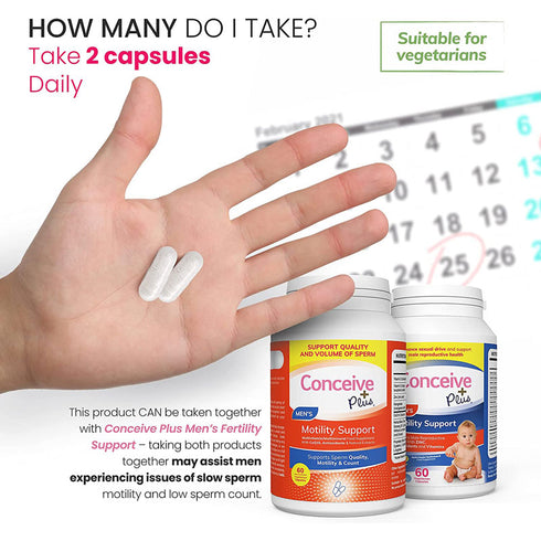 Sasmar Conceive Plus Men's Motility Support 60 Kapseln