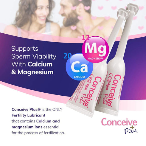 Sasmar Conceive Plus Fruchtbarkeitsschmiermittel 8x4g