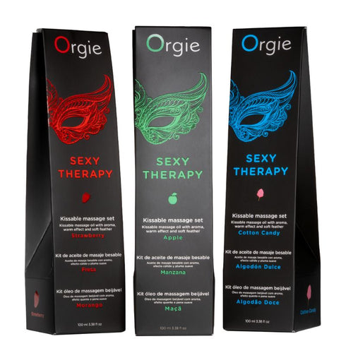 Orgie Sexy Therapy Massageset Zuckerwatte 100ml