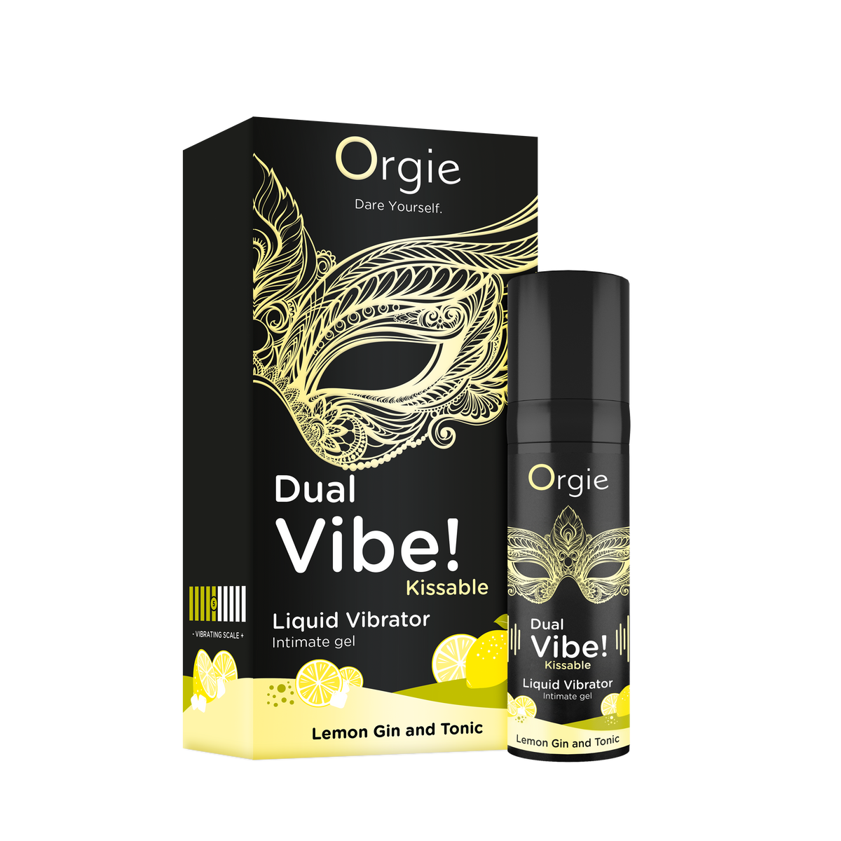 Orgie Dual Vibe Kissable Gel Lemon Gin & Tonic 0.5 fl oz Hauptbild