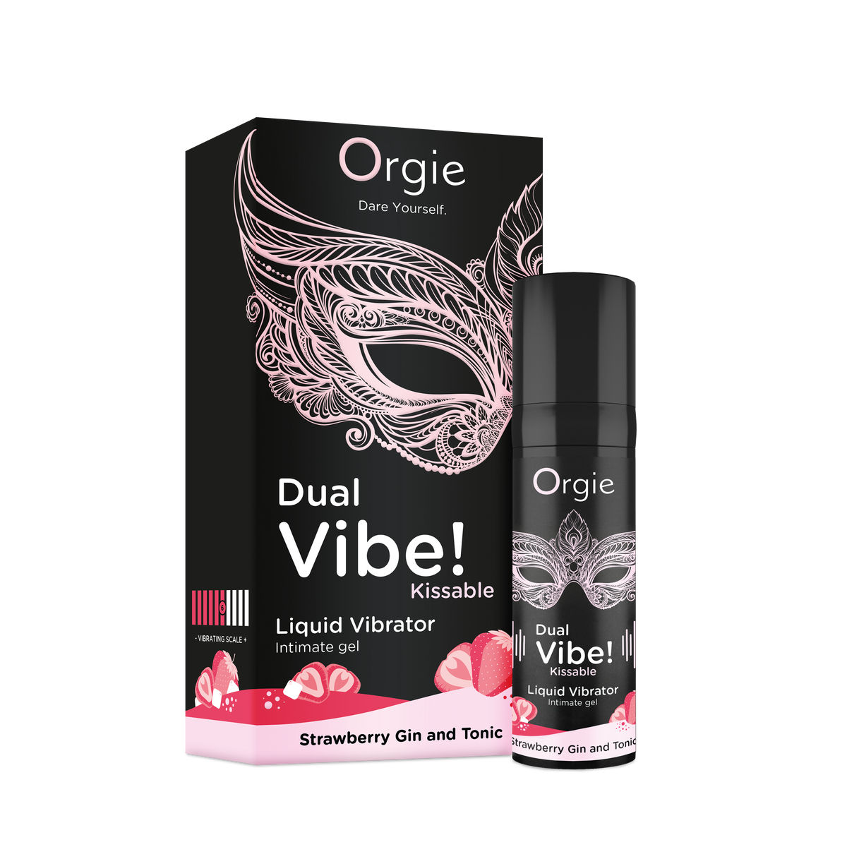 Orgie Dual Vibe Kissable Gel Strawberry Gin & Tonic 0.5 fl oz Hauptbild