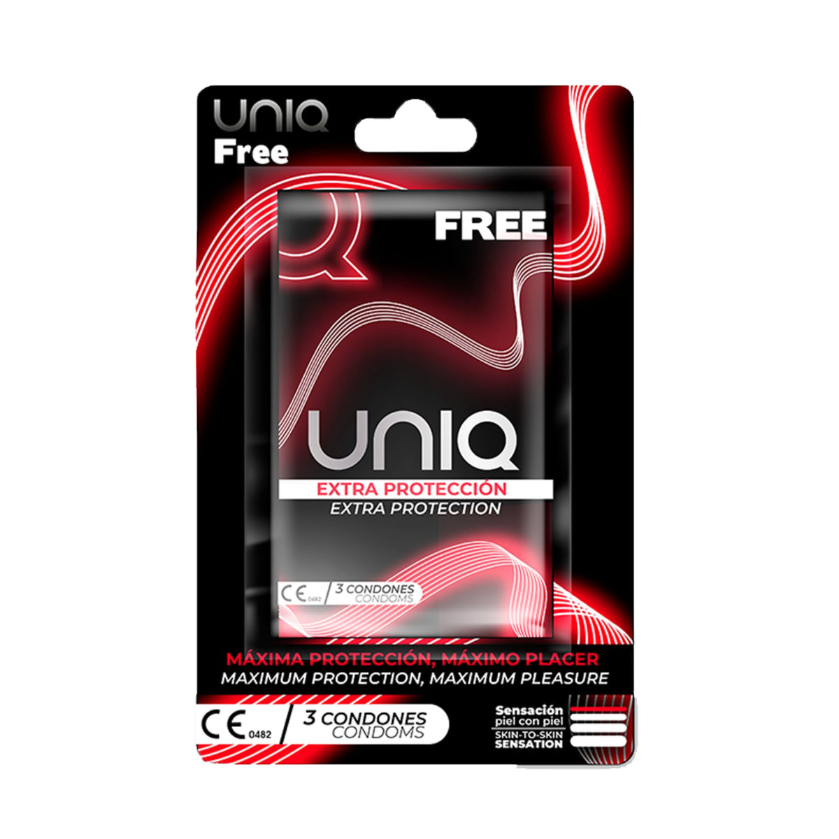 Uniq Free Kondome 3er Pack