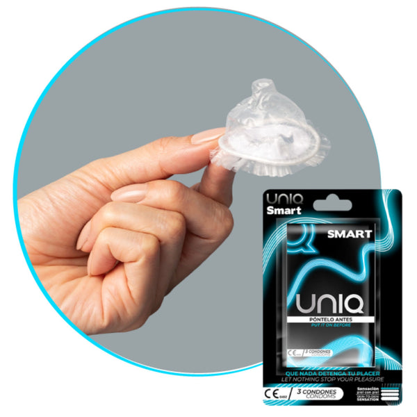 Uniq Smart Kondome 3er Pack
